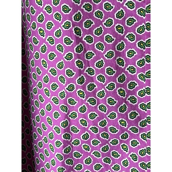 Lauren Ralph Lauren Pink Stretch Non Iron‎ Button Up Blouse Band Collar XL - Picture 5 of 11